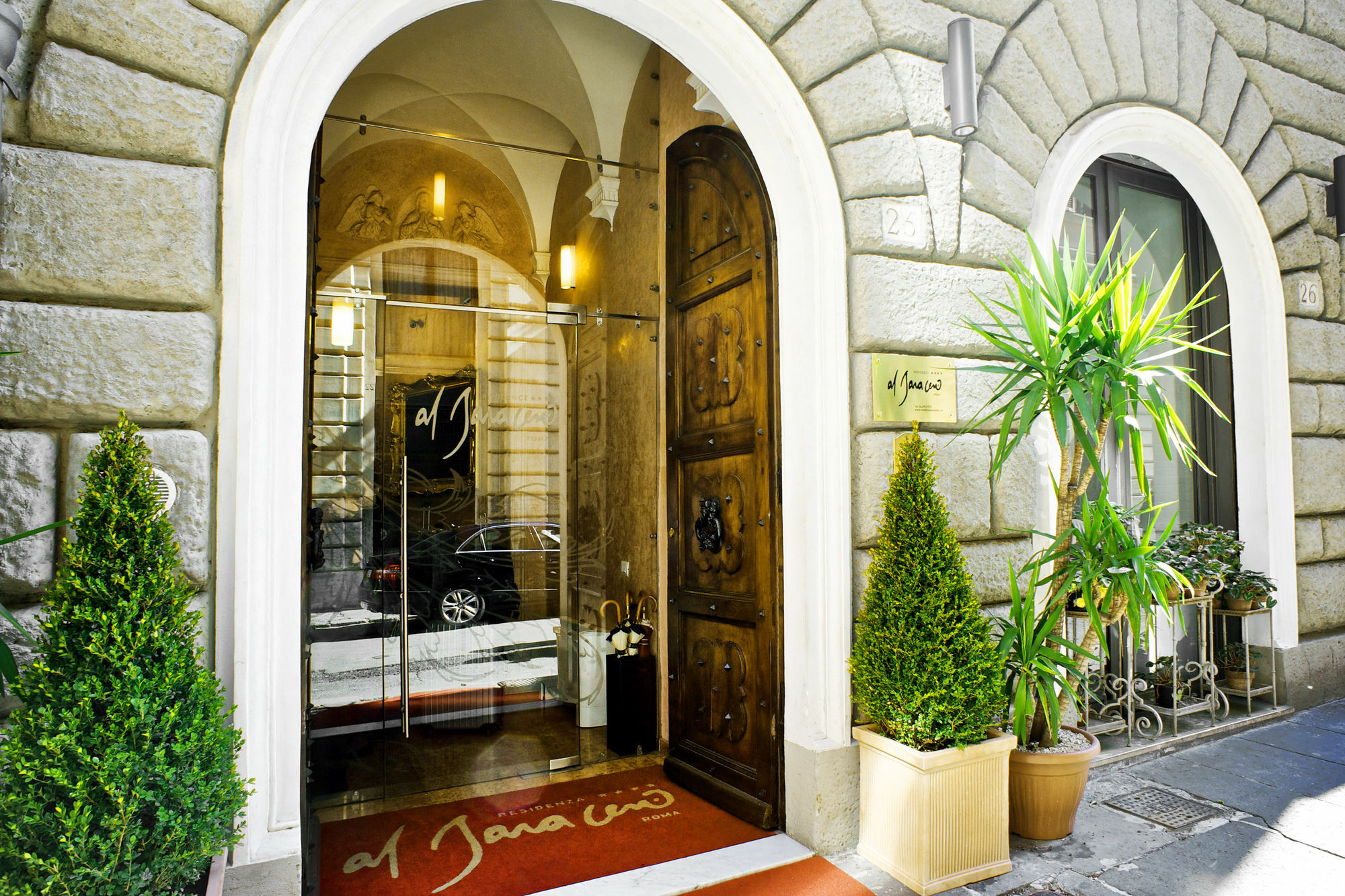 Residenza Al Saraceno Aparthotel Rom Exteriör bild
